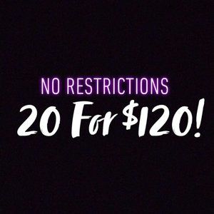 20 Pack of Pins (No Restrictions Mix & Match)